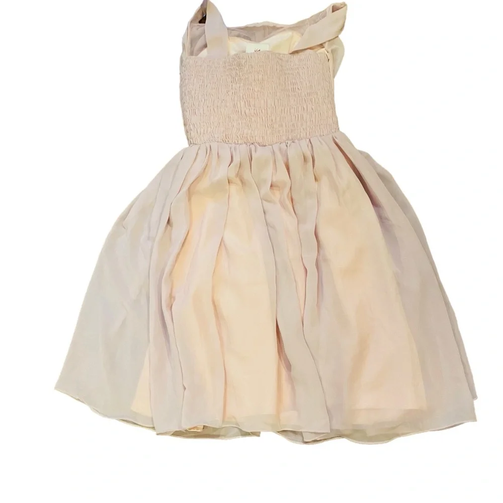 DRESSALE NWT Light Pink Cap Sleeve Sequin Dress - Picture 2 of 7